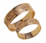 Gold wedding ring Nr. 1