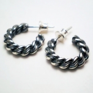 Silver earring No.: 17A