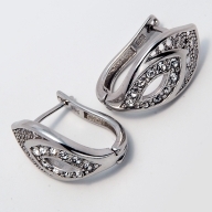 Silver earring No.: 45