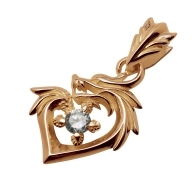 Gold pendant Nr. 605