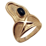 Gold ring Nr: 204