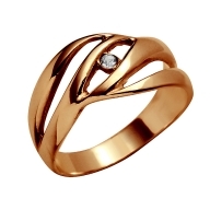 Gold ring Nr: 268