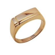 Gold ring Nr: 45