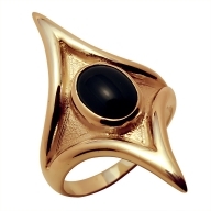 Gold ring Nr: 55