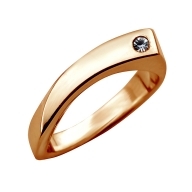 Gold ring Nr: 61