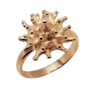 Gold ring Nr: 80