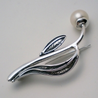 Silver brooche Nr. 62