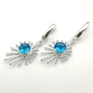 Silver earring No.: 1172