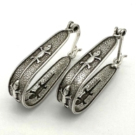 Silver earring No.: 1175