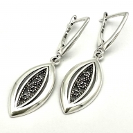 Silver earring No.: 1186