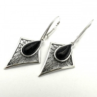 Silver earring No.: 1208