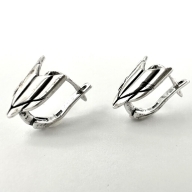 Silver earring No.: 1220