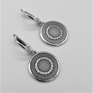 Silver earring No.: 154