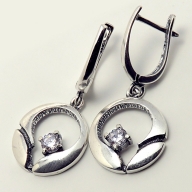 Silver earring No.: 280