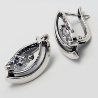 Silver earring No.: 517