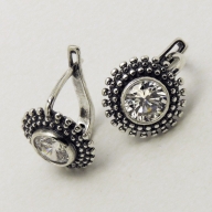 Silver earring No.: 721