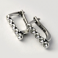 Silver earring No.: 826