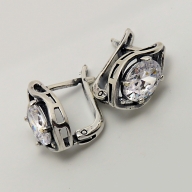 Silver earring No.: 870