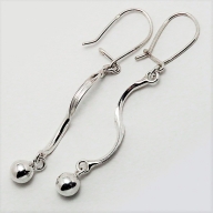 Silver earring No.: 897